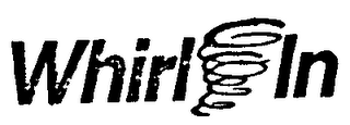 WHIRL IN logo