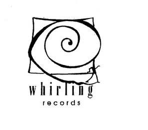 WHIRLING RECORDS logo