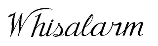 WHISALARM logo