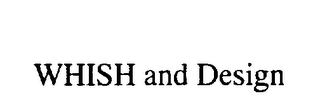 WHISH AND DESIGN logo