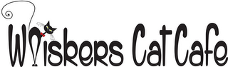 WHISKERS CAT CAFE logo