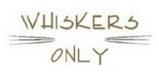 WHISKERS ONLY logo