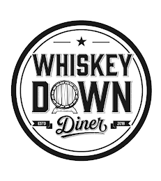 WHISKEY DOWN DINER ESTD 2018 logo