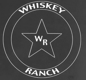 WHISKEY RANCH WR logo