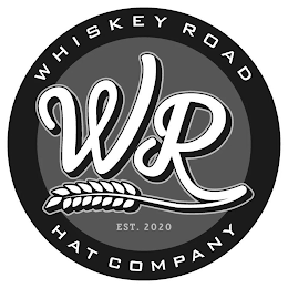 WHISKEY ROAD WR EST. 2020 HAT COMPANY logo