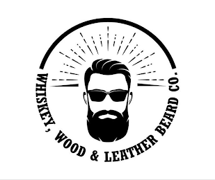 WHISKEY, WOOD & LEATHER BEARD CO. logo