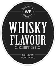 WHISKYFLAVOUR PREMIUM WHISKY ·WF· SUBSCRIPTION BOX EST. 2016 PORTUGAL logo