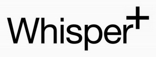 WHISPER+ logo