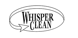 WHISPER CLEAN logo