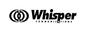 WHISPER COMMUNICATIONS logo