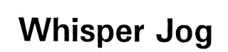 WHISPER JOG logo