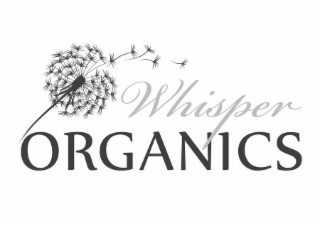 WHISPER ORGANICS logo