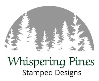 WHISPERING PINES STAMPED DESIGNS logo