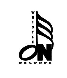 WHISTLE ON RECORDS logo
