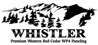 WHISTLER PREMIUM WESTERN RED CEDAR WP4 PANELING logo