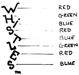WHISTLES logo