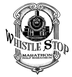 WHISTLESTOP MARATHON HALF MARATHON logo