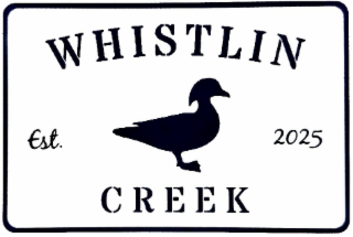 WHISTLIN CREEK EST. 2025 logo