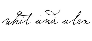 WHIT AND ALEX logo