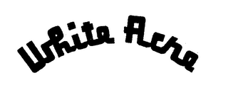 WHITE ACRE logo