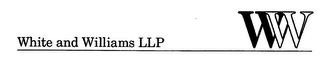 WHITE AND WILLIAMS LLP WW logo