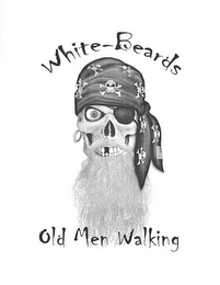 WHITE-BEARDS OLD MEN WALKING logo