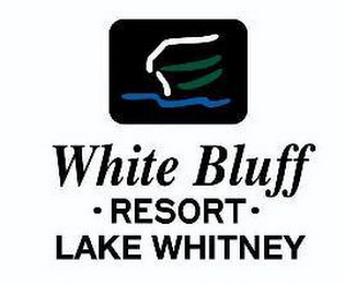 WHITE BLUFF ·RESORT· LAKE WHITNEY logo