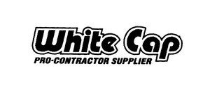 WHITE CAP PRO-CONTRACTOR SUPPLIER logo