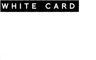 WHITE CARD logo