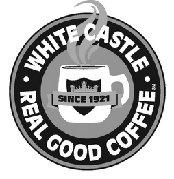 WHITE CASTLE · REAL GOOD COFFEE · SINCE 1921 logo