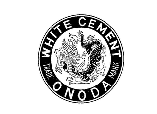 WHITE CEMENT ONODA logo