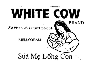 WHITE COW SWEETENED CONDENSED BRAND MELLOREAM SUA ME BONG CON logo