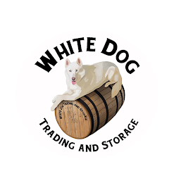 WHITE DOG TRADING AND STORAGE logo
