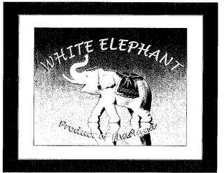 WHITE ELEPHANT PRODUCT OF THAILAND logo