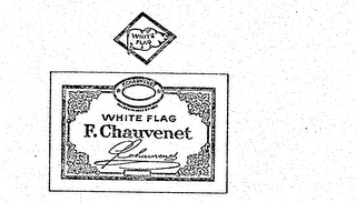 WHITE FLAG F. CHAUVENET MAISON FONDEL EN1853 logo