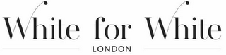 WHITE FOR WHITE LONDON logo