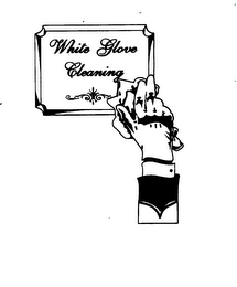 WHITE GLOVE CLEANING logo