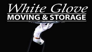 WHITE GLOVE MOVING & STORAGE logo