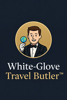 WHITE-GLOVE TRAVEL BUTLER TM logo