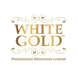 WHITE GOLD PARMIGIANO REGGIANO CHEESE logo