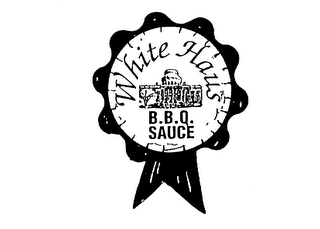 WHITE HAUS B.B.Q. SAUCE logo