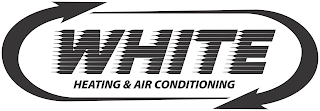 WHITE HEATING & AIR CONDITIONING logo
