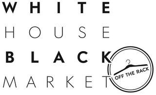 WHITE HOUSE BLACK MARKET OFF THE RACK logo