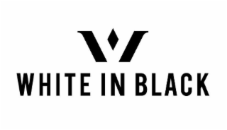 WHITE IN BLACK logo
