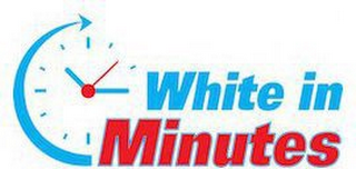 WHITE IN MINUTES logo
