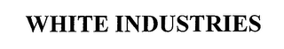 WHITE INDUSTRIES logo