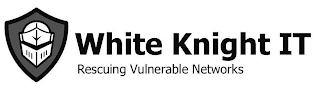 WHITE KNIGHT IT RESCUING VULNERABLE NETWORKS logo