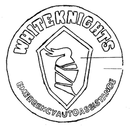 WHITE KNIGHTS EMERGENCY AUTO ASSISTANCE logo