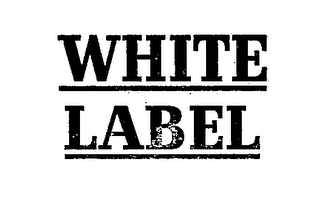 WHITE LABEL logo