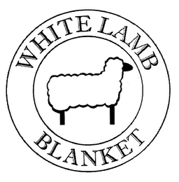 WHITE LAMB BLANKET logo